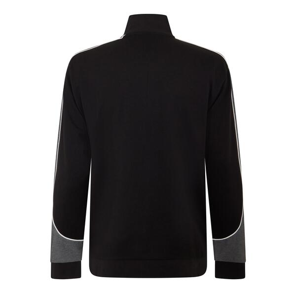 ボス メンズ アウター ジャケット・ブルゾン トラックスーツ Boss Tracksuit quarter Jacket 10269555 Black 001 ブラック
