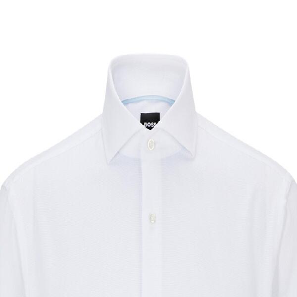 ボス メンズ トップス シャツ オックスフォード Boss H-Joe-Spread-C1-222 10251033 0 Oxford Shirt Mens White ホワイト