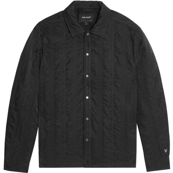 ライルアンドスコット メンズ トップス シャツ Lyle and Scott Overshirt Sn99 Black Ice ブラック