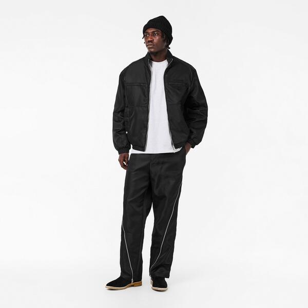 リプレゼント メンズ アウター ジャケット・ブルゾン リブ Represent Men's Ribbed Collar Bomber Jacket Black ブラック|ReVida 店