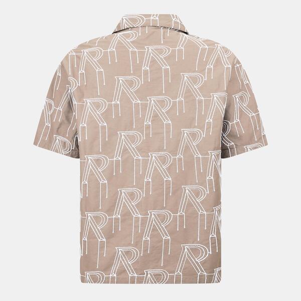 リプレゼント メンズ トップス シャツ Represent Men'structured Tailored Fit Overshirt Washed Taupe トープ