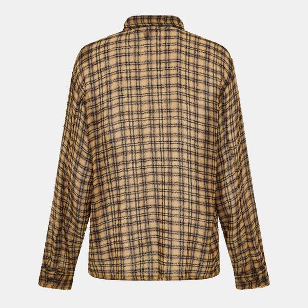 リプレゼント メンズ トップス シャツ Represent Men'structured Utility Overshirt Yellow Check イエロー
