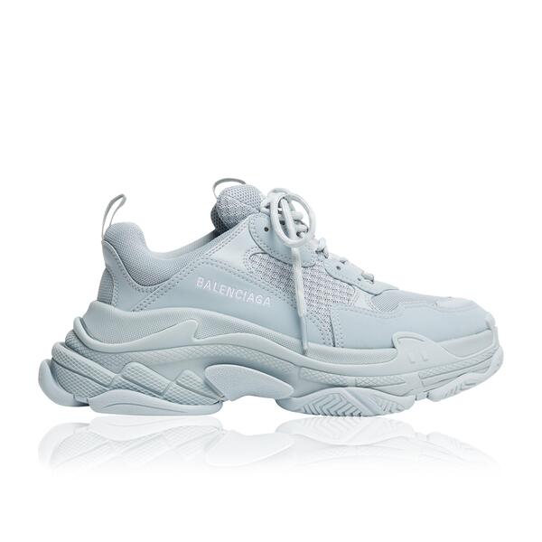 バレンシアガ レディース シューズ スニーカー Balenciaga Triple S Trainers Lght Blue 4700 ブルー|ReVida 店