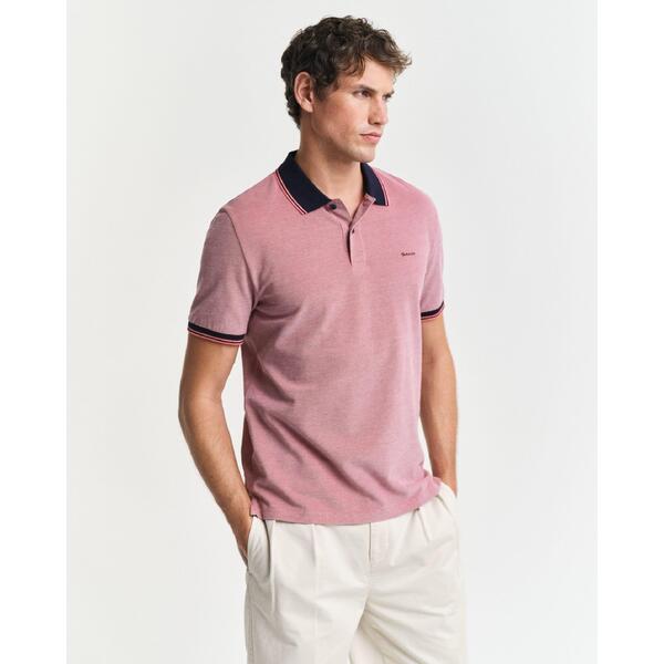 ガント メンズ トップス シャツ オックスフォード Gant 4-Colour Short Sleeved Oxford Shirt Red レッド