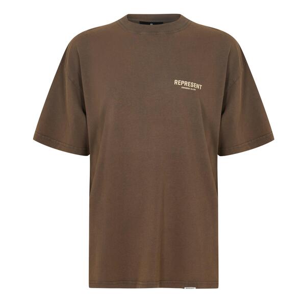 リプレゼント メンズ トップス Tシャツ オーバーサイズフィット Represent Men's Owners Club Oversized Fit-Shirt Almond｜ReVida 店 21,520円