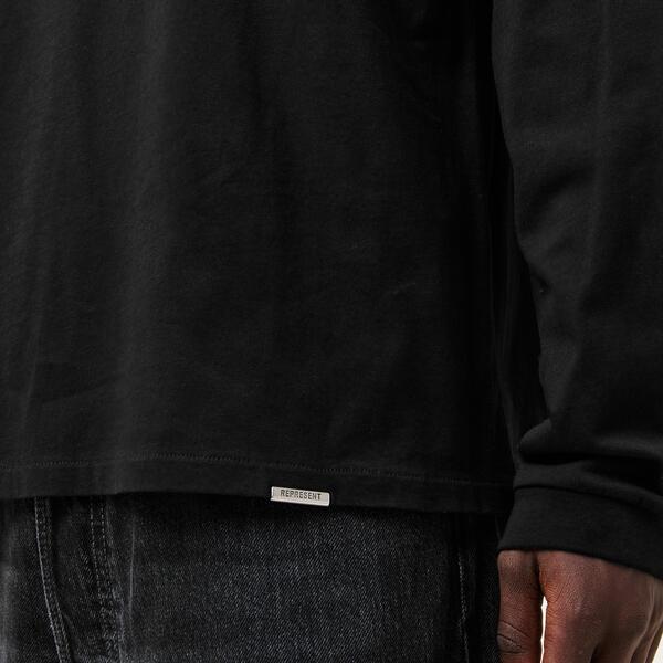 リプレゼント メンズ トップス Tシャツ レギュラーフィット Represent Men's Regular Fit-Shirt Black ブラック