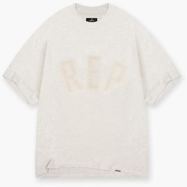 リプレゼント メンズ トップス Tシャツ レギュラーフィット Represent Men's Rep Applique Regular Fit-Shirt Creamarl クリーム
