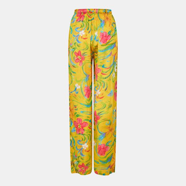 バレンシアガ レディース アンダー御召しもの ナイト爵御召しもの ズボン下 Balenciaga Women\u0027s Pyjama Trousers Yellow 黄色