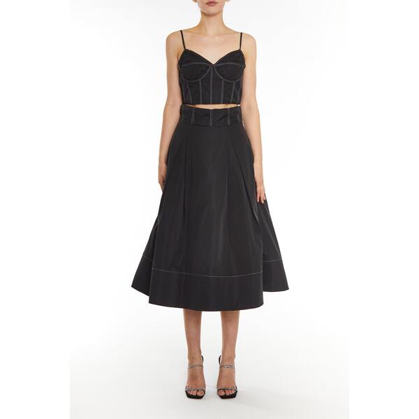 トゥルーデカデンス レディース ボトムスカート True Decadence TRUE Wrap Skirt Ld99 Black ブラック