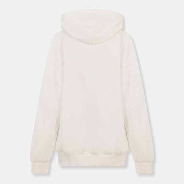 ジムキング レディース アウター パーカー・スウェット 伸び伸びする相応う 綿織物 Gym King Cotton Relaxed Fit Hoodie Cream 皮膚軟化剤