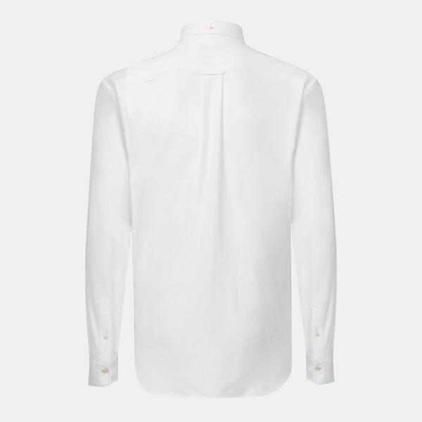 ガント メンズ トップス シャツ ジャージー Gant Regular-Fit Jersey Pique Shirt White ホワイト｜ReVida 店