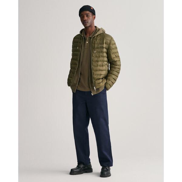ガント メンズ アウター ジャケット・ブルゾン Gant Light Padded Bomber Jacket Green グリーン