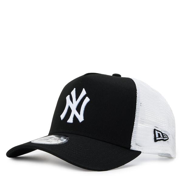 ニューエラ メンズ アクセサリー 帽子 キャップ New Era-Frame Adjustable Trucker Cap White/Black ホワイト