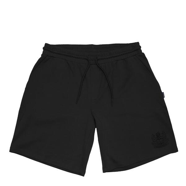 アクアスキュータム メンズ ボトムス カジュアルパンツ ショートパンツ フリース Aquascutumen's Fleece Jogger Shorts Black ブラック