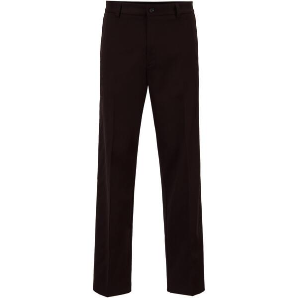 フューゴ メンズ ボトムス カジュアルパンツ スリムフィット Hugo Slim Fitrousers Dark Brown ブラウン