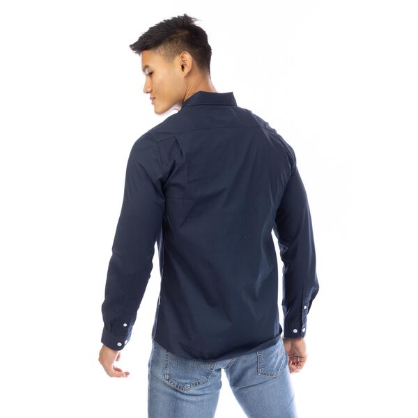 ピーターワース メンズ トップス シャツ Peter Werth Long Sleeve Plain Shirt Navy ネイビー