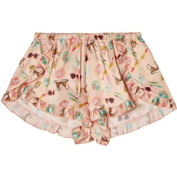 プレイフルプロミス レディース アンダーウェア ナイトウェア ショートパンツ Playful Promises Bodil Jane Recycled Girls Best Friend Shorts Multi マルチカラー