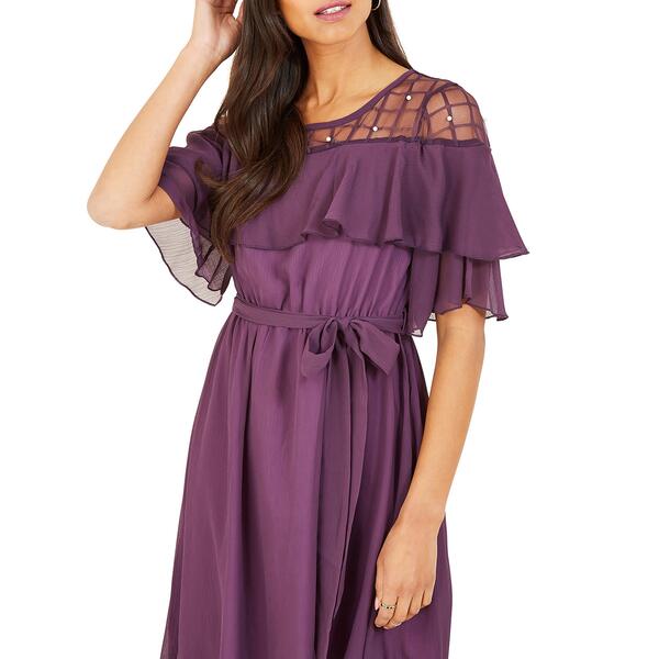 ユミキム レディース トップス ワンピース ミディ レース Yumi Lace Frill Midi Dress Purple パープル 19,225円