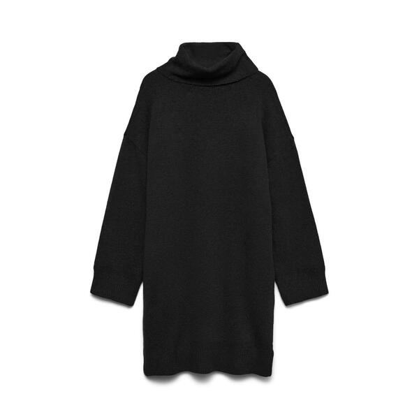 ヴェロモーダ レディース アウター ニット・セーター Vero Modaquarius Roll Neck Jumper Dress Black ブラック｜ReVida 店 9,436円