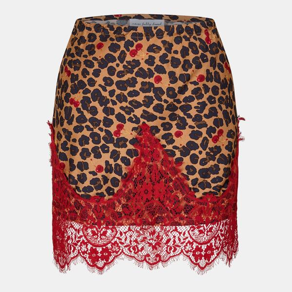 ネバーフリードレスド レディース ボトムスカート ミニ Never Fully Dressed Women's Maeva Mini Skirt Cherries