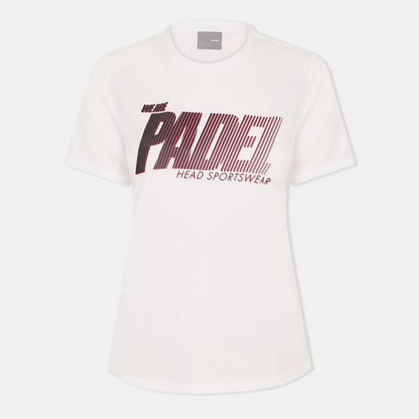 ヘッド レディース トップス Tシャツ HEAD Padel Spw T-Shirt Womens White ホワイト