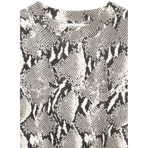 アニービン レディース アウター パーカー・スウェット シャツ Anine Bing Milesweatshirt Washed Python|ReVida 店