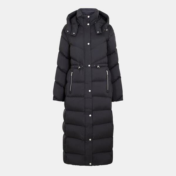 ムースナックル レディース アウター ジャケット・ブルゾン Moose Knuckles Women's Long Puffer Jacket Black ブラック