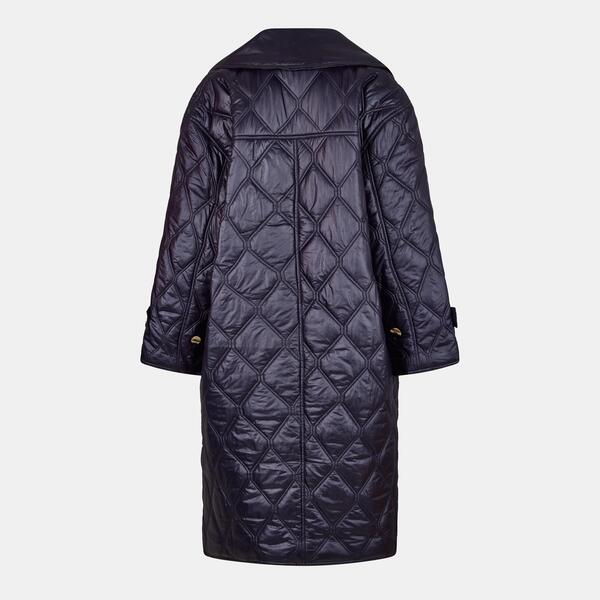 ガニー レディース アウター ジャケット・ブルゾン キルティング Ganni Women'shiny Quilted Jacket Deep Well