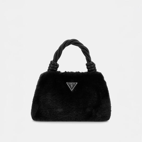 ゲス レディース バッグ Guess Women'shaida Top Handle Bag Black ブラック