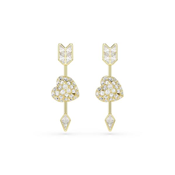 スワロフスキー レディース アクセサリー ピアス・イヤリング Swarovski Women's Idyllia Drop Earrings WHI/GOS