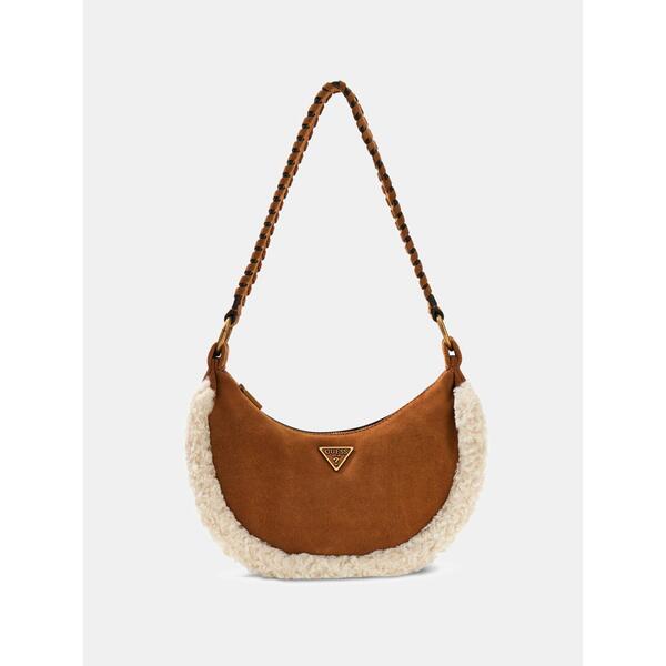 ゲス レディース バッグ Guess Women's Amita Hobo Bag Cognac