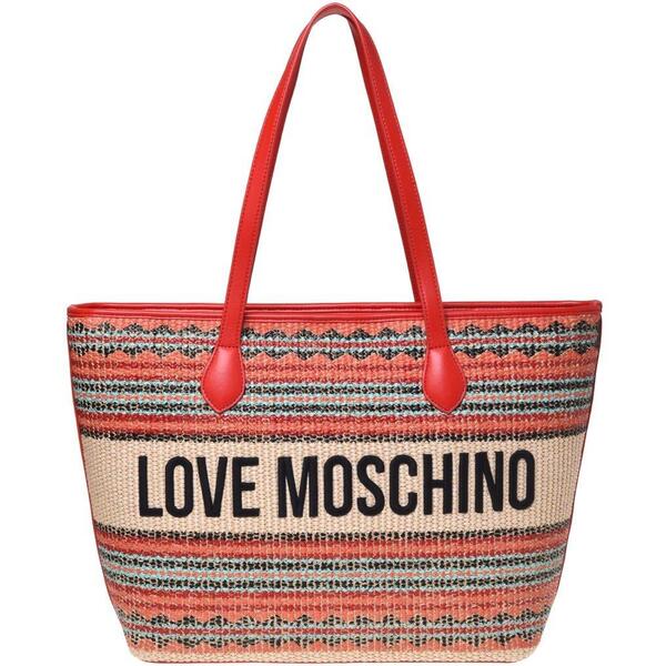 ラブ モスキーノ レディース バッグ Love Moschino LM Sunsetote Ld62 Red レッド｜ReVida 店