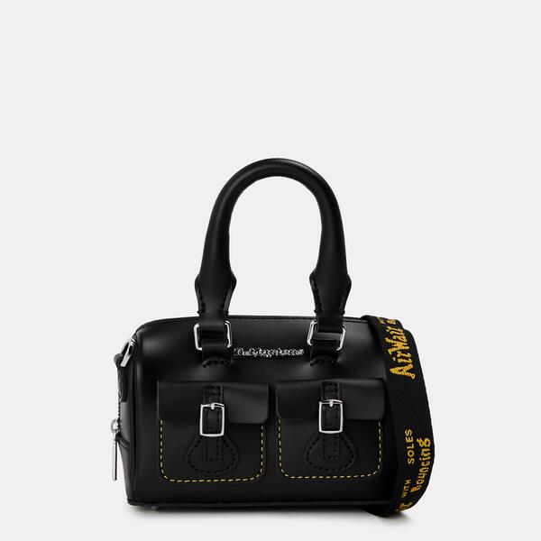 ドクターマーチン レディース バッグ ミニ Dr Martens Women's Mini Top Handle Bag Black ブラック|ReVida 店