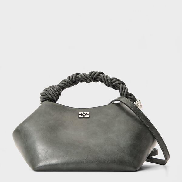 ガニー レディース バッグ Ganni Women's Bou Small Crossbody Bag Steal Grey グレー 71,390円