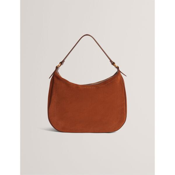 テッドベーカー レディース バッグ スエード Ted Baker Women'suede Hobo Bag Brown ブラウン