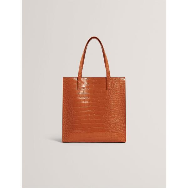 テッドベーカー レディース バッグ Ted Baker Women's L Croc Icon Tote Bag Tan タン