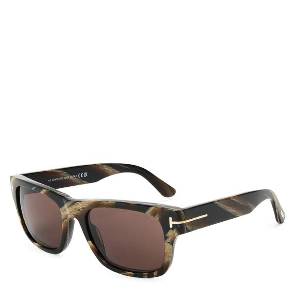 トム・ジェラルド・r・フォード メンズ 付属物 サングラス・アイウェア Tom Ford Men\u0027s TFSmith Sunglasses Horn