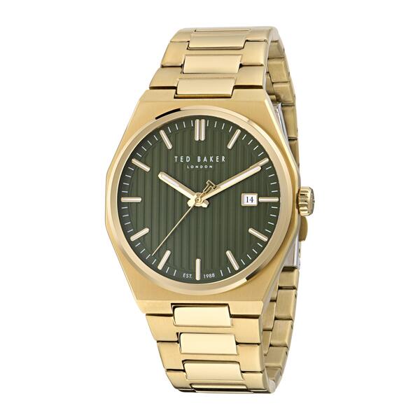 テッドベーカー メンズ 付属品 ウオッチ プルオーバー Ted Baker Men\u0027s Barteen Quartz Analogue Quartz Watch Gold ゴールド