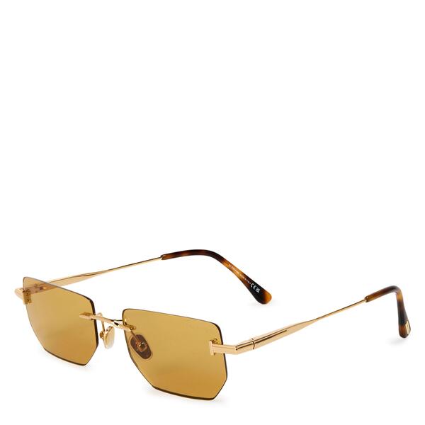 トム・ジェラルド・r・フォード メンズ 添え物 サングラス・アイウェア Tom Ford Men\u0027s Ethan Sunglasses Deep Gold/Brown 赤銅色