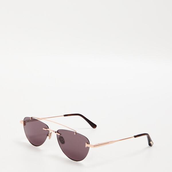 トム・ジェラルド・r・フォード メンズ 添え物 サングラス・アイウェア Tom Ford Men\u0027s TFS Astor Sunglasses Rose Gold/Smoke 人煙