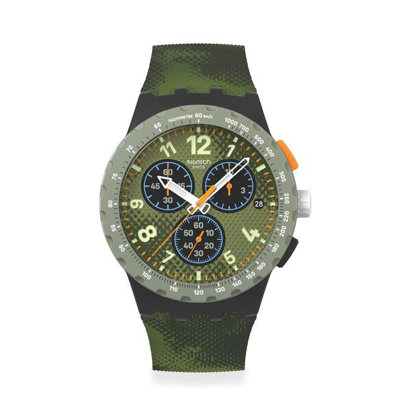 スウォッチ メンズ アクセサリー 腕時計 Swatch Essentials Watch Midday Camo 29,452円