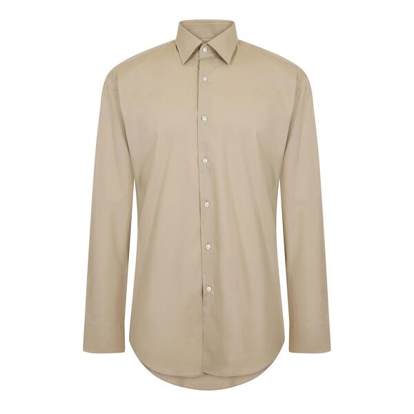 ボス メンズ トップス シャツ Boss Men's HBB Hankent Shirt Precision Tailoring Comfort Beige 286 ベージュ|ReVida 店