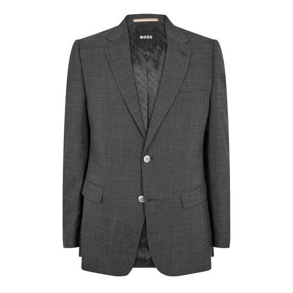 元締め メンズ アウター 上衣・上衣 Boss Men\u0027s Jasper Mm Formal Jacket Dark Grey 薄墨色