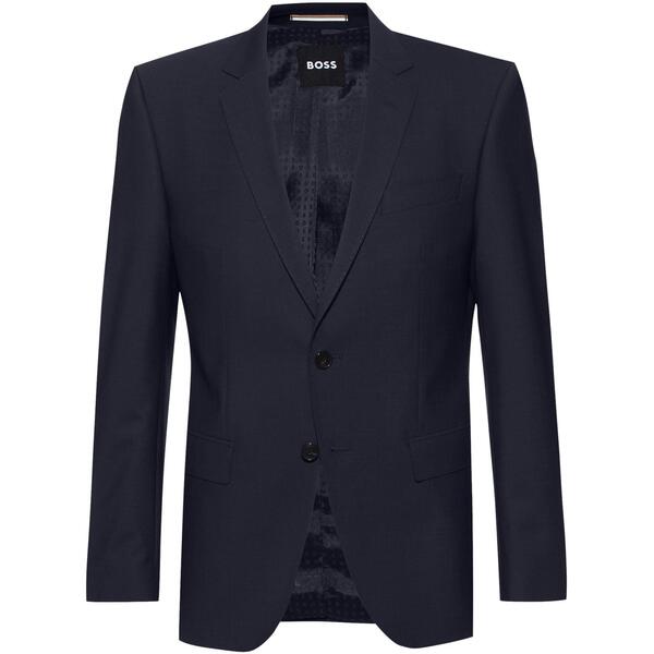 元締め メンズ アウター 上衣・上衣 Boss Men\u0027s Formal Jacket Dark Blue 青色 メンズファッション-コート・ジャケット
