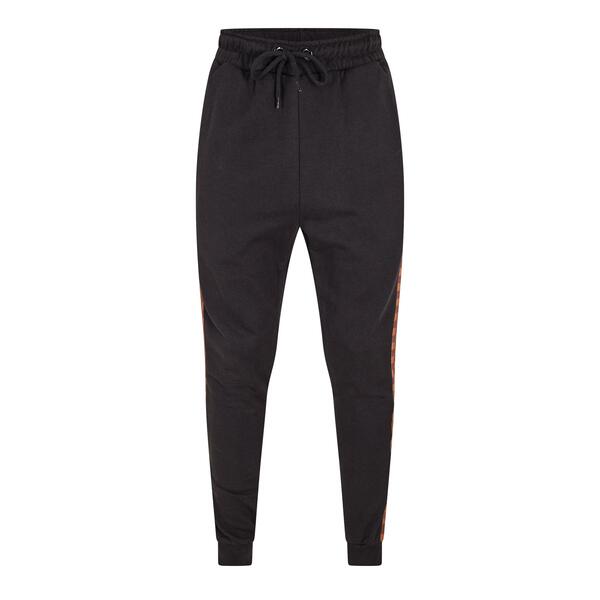 クリミナルダメージ メンズ ボトムス カジュアルパンツ ジョガーパンツ フリース Criminal Damage Men's Trio Jogger Closed Hem Fleece Joggers Black/Multi ブラック