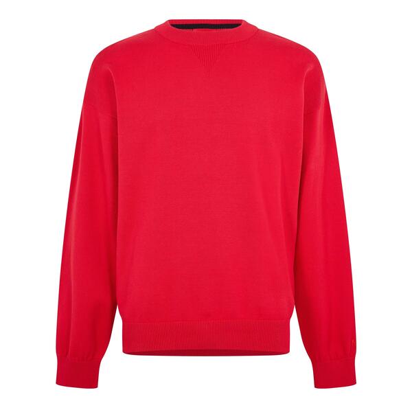 フューゴ メンズ アウター パーカー・スウェット プルオーバー Hugo Men\u0027swart Crew Sweatshirt Open Pink サクラ色