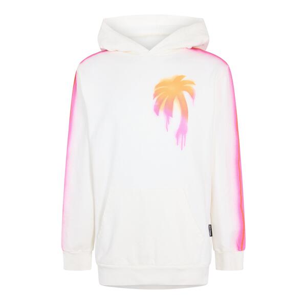 パーム・エンジェルス メンズ アウター パーカー・スウェット Palm Angels Men's Pull Over Hoodie White Multi ホワイト｜ReVida 店