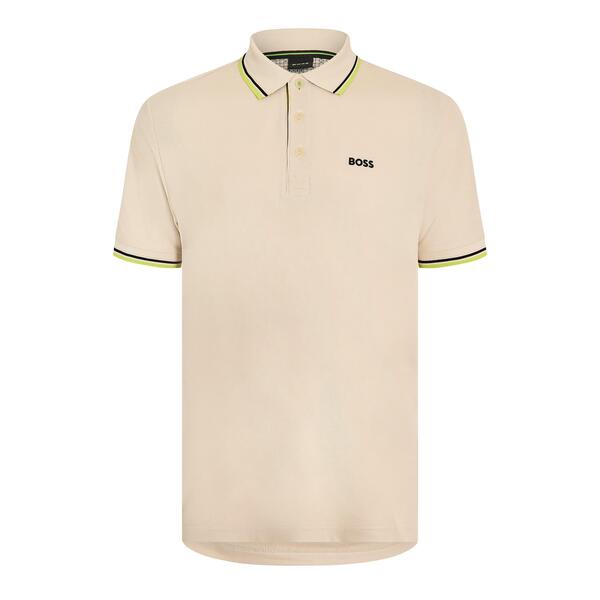 ボス メンズ トップス ポロシャツ 半袖 Boss Men's Paddy Short-Sleeve Polo Shirt Open White ホワイト|ReVida 店