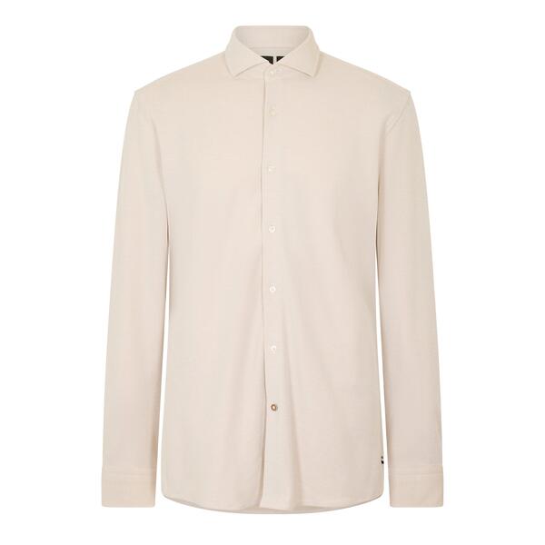 ボス メンズ トップス シャツ オックスフォード Boss Men's P Hank Spread Long Sleeve Oxford Shirt Light Beige ベージュ