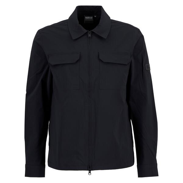 バブアー メンズ トップス シャツ Barbour International Mens Tucson Overshirt Black BK11 ブラック